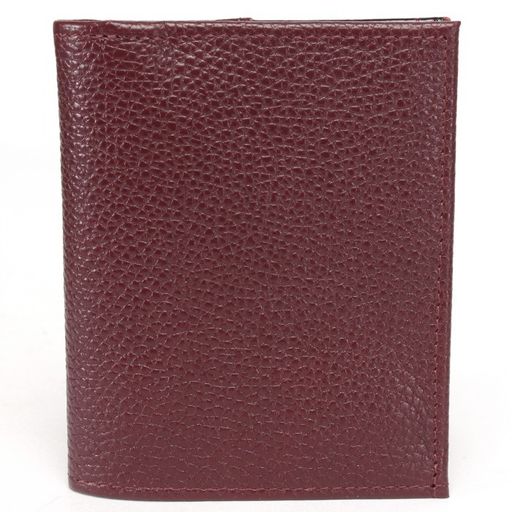 Портмоне женское Croco-ПР-914 натуральная кожа 2 отд, 5 карм, бордо флотер/бордо крокодил (120/175) 235501  фото 2