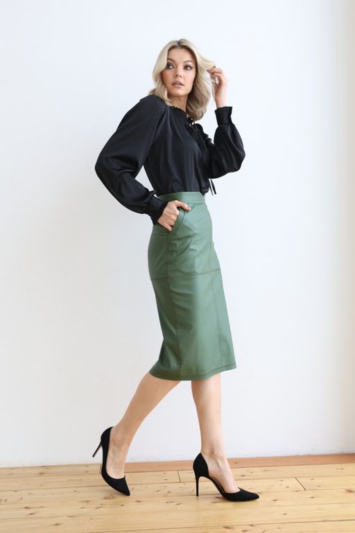 Блузка с декоративными деталями - Looklikecat фото 4