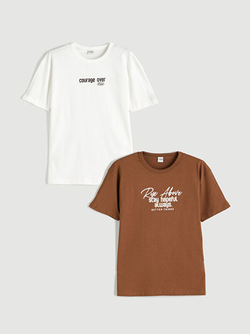 Bisiklet Yaka Erkek ?ocuk Ti??rt 2li