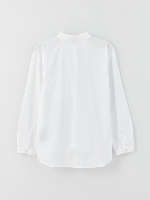 Basic Uzun Kollu K?z ?ocuk G?mlek - Waikiki фото 2