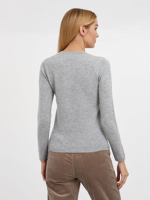 джемпер женский из шерсти с добавлением люрекса - Glenfield фото 6