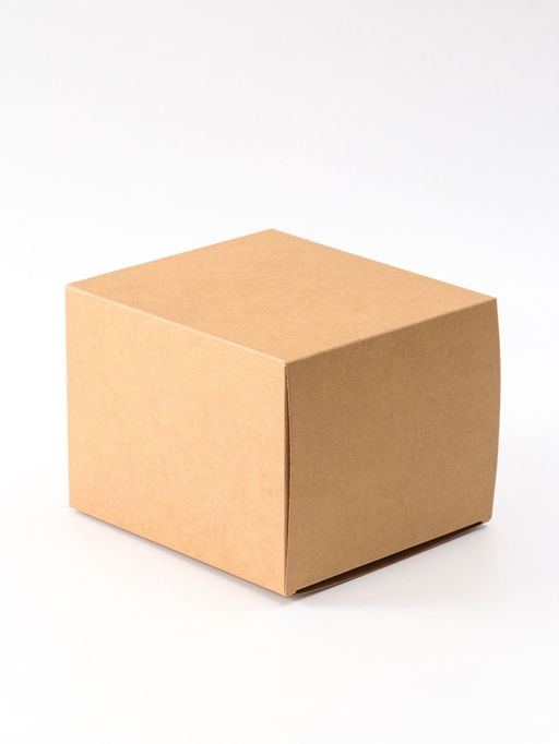 Цена за 5 шт. Коробка складная крафт, упаковка, 14.6×12.1×16.2 см