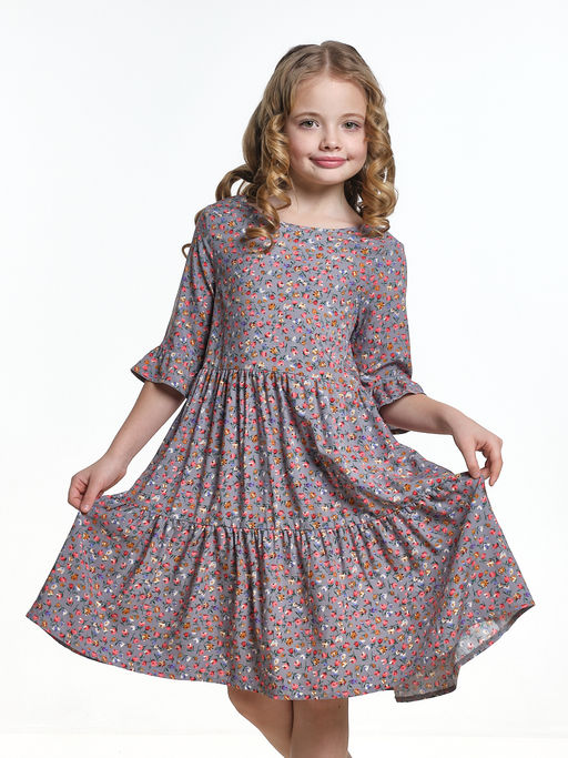 Платье 22-7809 серый - Mini maxi фото 2