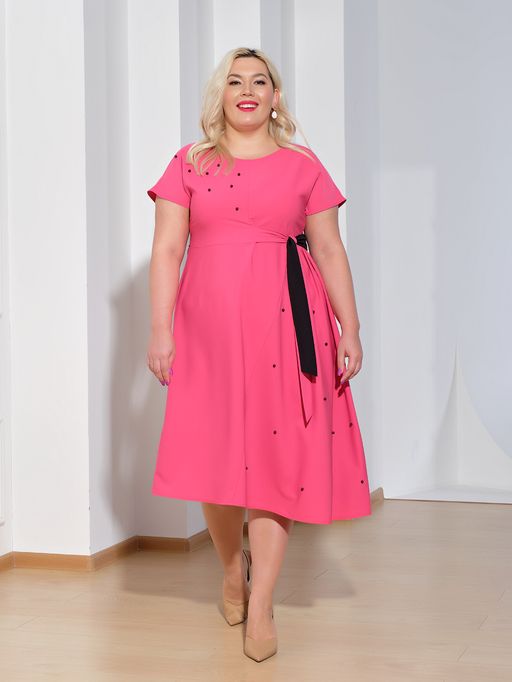Платье 0083-3 розовый