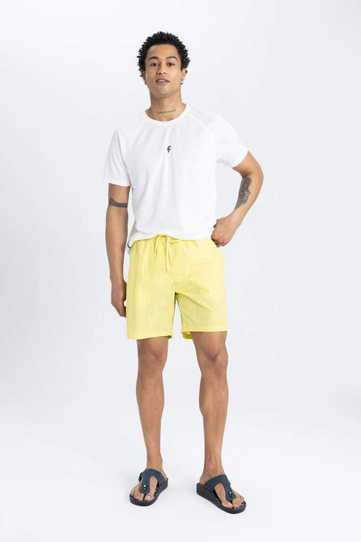 DeFactoFit Короткие шорты для плавания стандартного кроя с принтом  фото 3