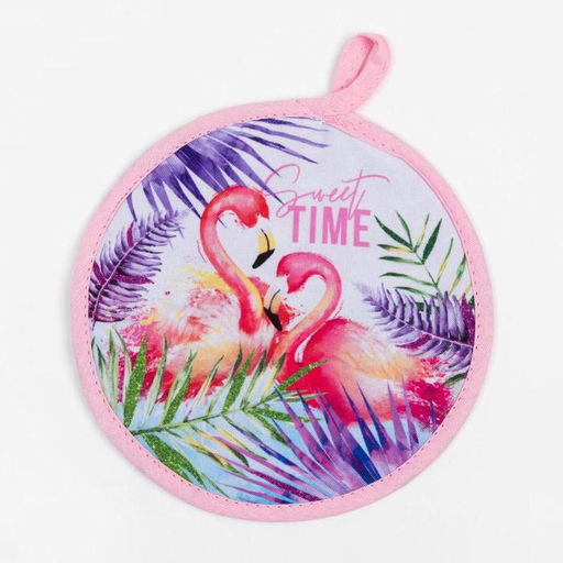Набор кухонный Tropical dream варежка-прихватка 20×28 см, прихватка 17×17 см,