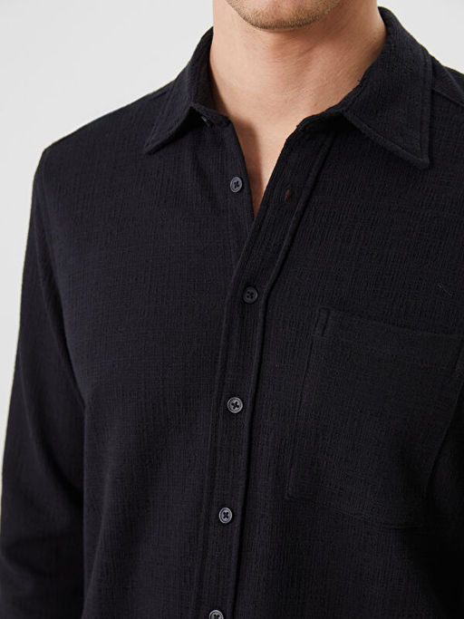 Regular Fit Uzun Kollu Erkek G?mlek