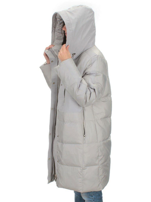 C223 LT. GRAY Куртка зимняя женская (200 гр. холлофайбера) - Fashion фото 10