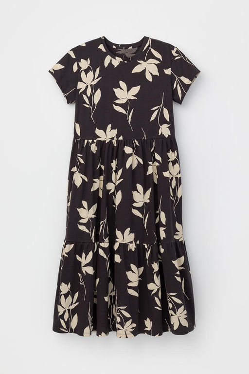 VERY NEAT _ ЕВТ 5019/черный кофе,магнолия платье жен