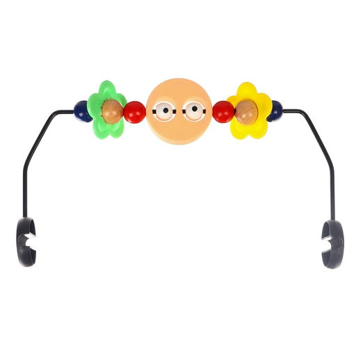 Шезлонг детский, кресло - качалка с игрушками для новорождённых Крошка Я, цвет голубой  фото 10