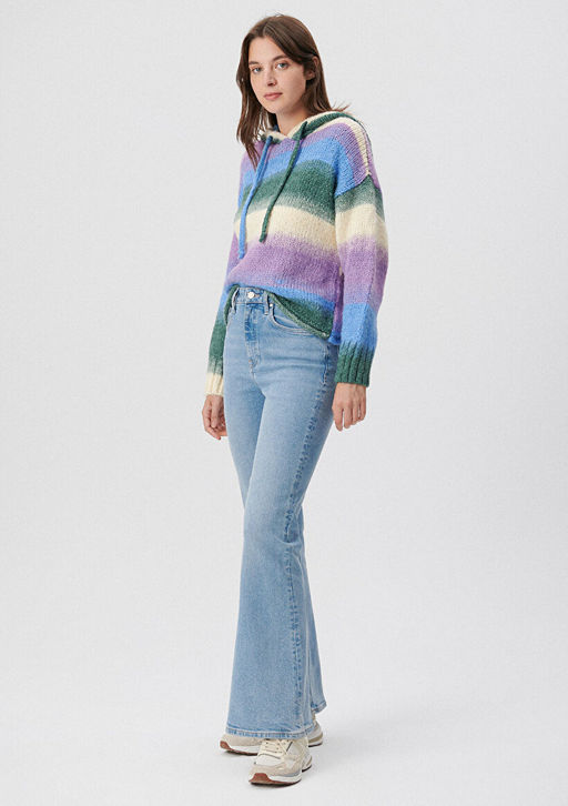 Los Angeles All Blue Ac?k Mavi Jean Pantolon