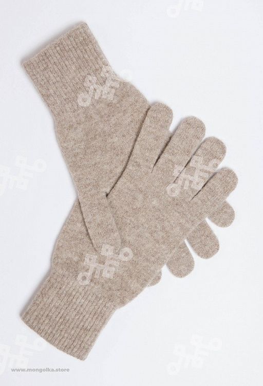 Перчатки кашемировые (арт. 06279) - Mongolka фото 2