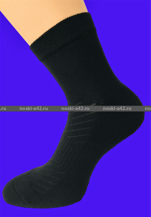 Цена за 5 пар. 5 ПАР - ЮстаТекс носки мужские 1с37 махровый след 25-27 - Юста-текс фото 2