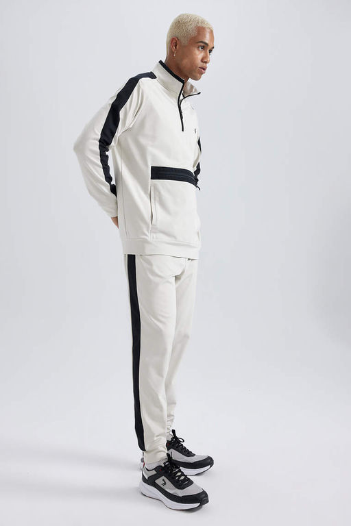 DeFactoFit Спортивные спортивные штаны для бега со стандартным кроем из ткани для подводного плавания со стандартной посадкой  фото 2