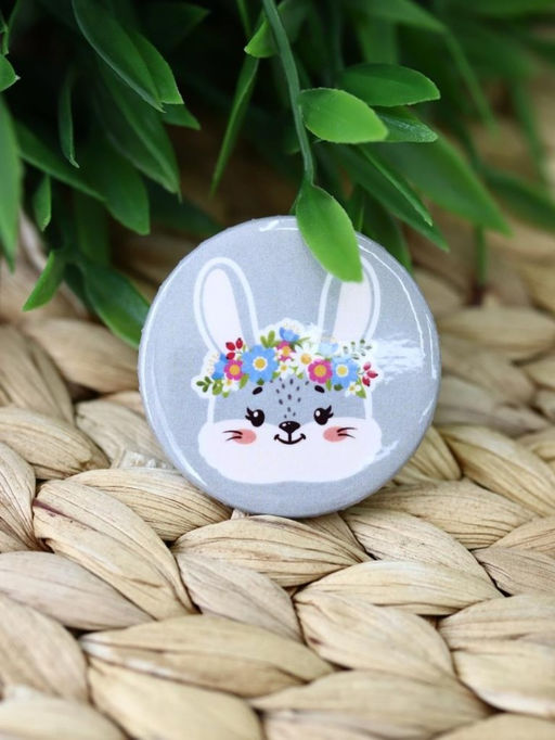 Набор значков 3 шт. iLikeGift "Flower animal"