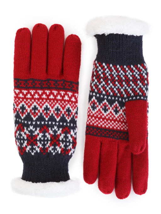 Пеpчатки Китай W47 bordo/navy - Modo gru фото 3