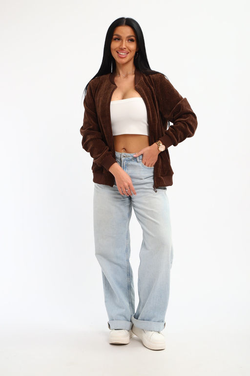 Бомбер на молнии 001