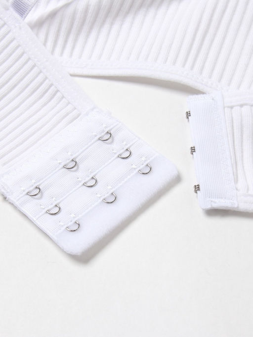 Комплект нижнего белья женский (топ, трусы) Collorista, белый, размер 42-44