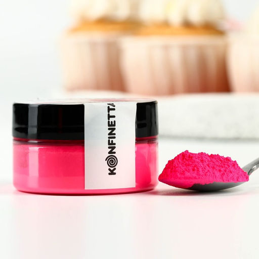 KONFINETTA Неоновый пищевой краситель, розовый, 7 г. - Simaland фото 4