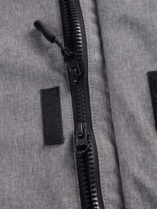 Парка спортивная мужская с капюшоном softshell серого цвета 9565Sr - Mtforce фото 28