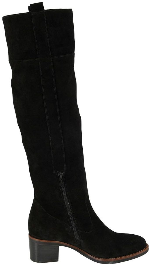 Замшевые сапоги GABOR черные  фото 3