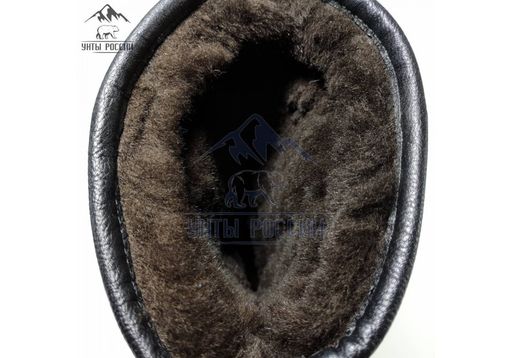 Сапоги мужские Сибирь, черные, войлочная подошва - Мирунт фото 6