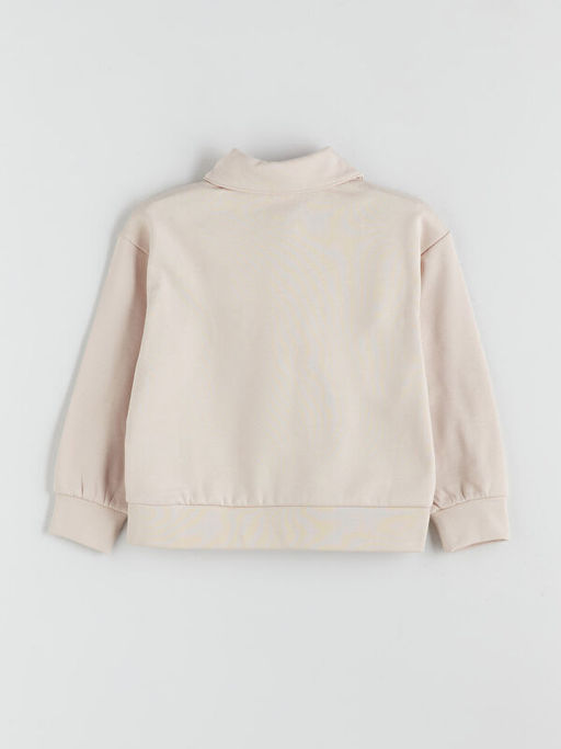 Polo Yaka K?z ?ocuk Sweatshirt