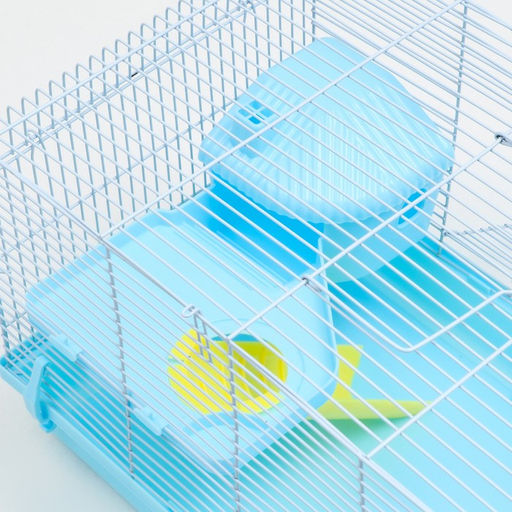 Клетка для грызунов Пижон, с наполнением 47 х 30 х 27 см, голубая  фото 9