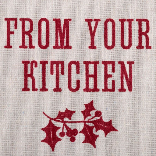 Цена за 2 шт. Кармашек текстильный Этель "From kitchen" 2 отделения, 41х20 см