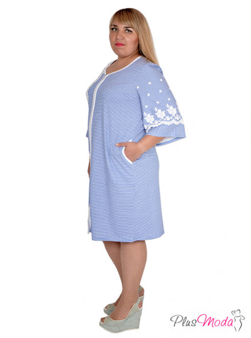 Халат Модель №474 размеры 44-84 - Plusmoda фото 7