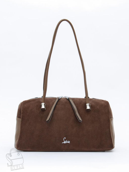 Сумка женская кожаная 98409SP cappuccino Velina Fabbiano-Safenta в Новосибирске