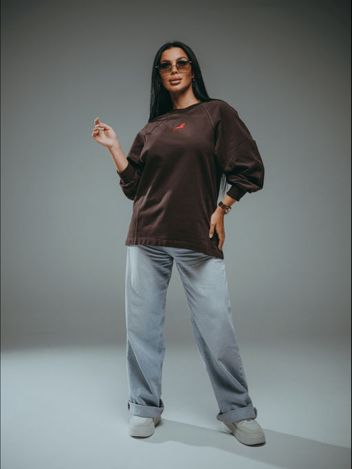 Символ свитшот женский (шоколад) - Lovetex фото 2