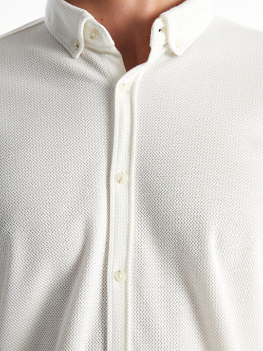 Slim Fit Uzun Kollu Erkek G?mlek