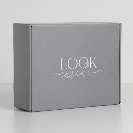 Коробка подарочная двухсторонняя складная, упаковка, «Текстура», 27×21×9 см