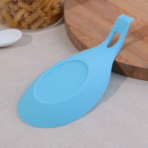 Подставка под ложку «Что готовишь?», силикон, 20×9 см