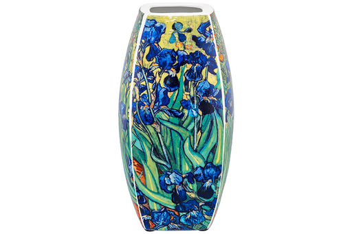 Ваза 1,5 л 11*11*21 см Ирисы квадрат, NEW BONE CHINA - Elan gallery фото 9