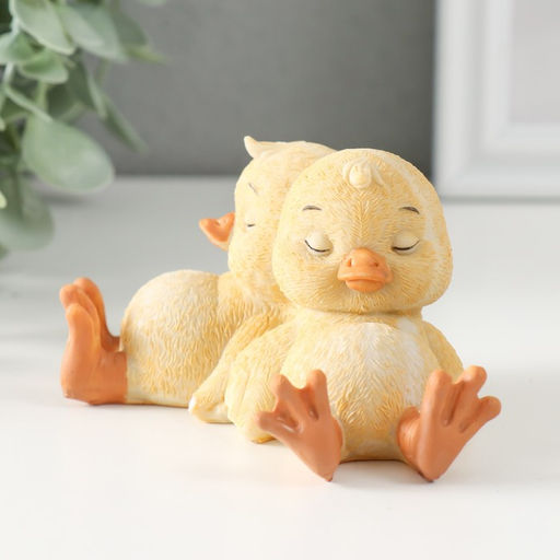 Фигурка полистоун «Спящие утята», 11×6×5.5 см