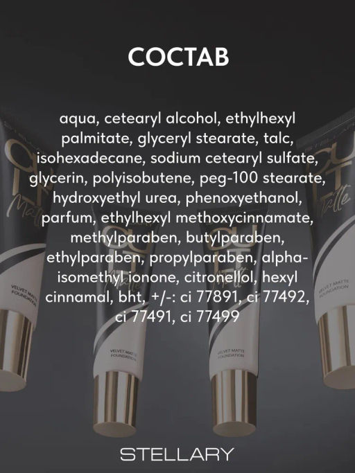 Stellary Тональный крем матирующий CULT MATTE тон 04 Dark beige 25 мл фото 8