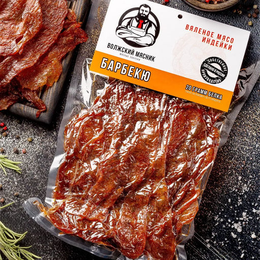 Индейка Джерки BBQ 300 гр, шт