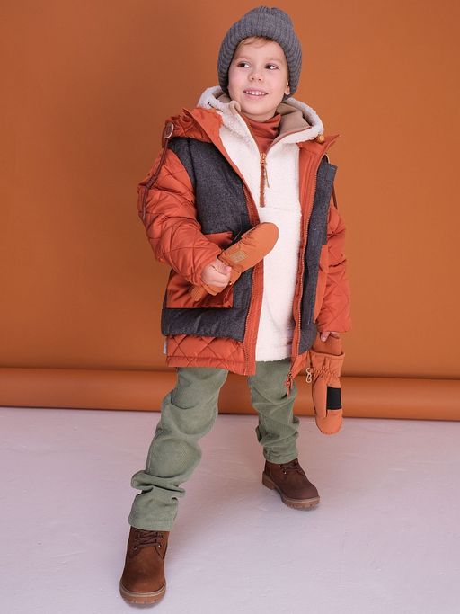 Уценка Pelican BZXL3296 куртка для мальчиков  фото 7