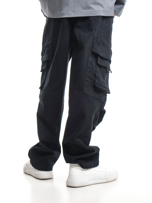 Брюки карго 33-91236 черный - Mini maxi фото 17