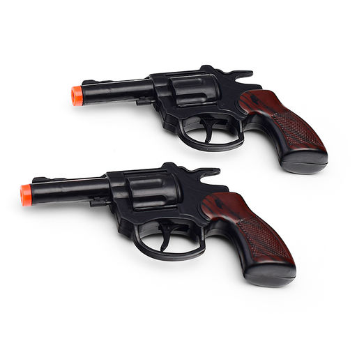 Набор "Военный" два пистолета, наручники, свисток, жетон в пакете