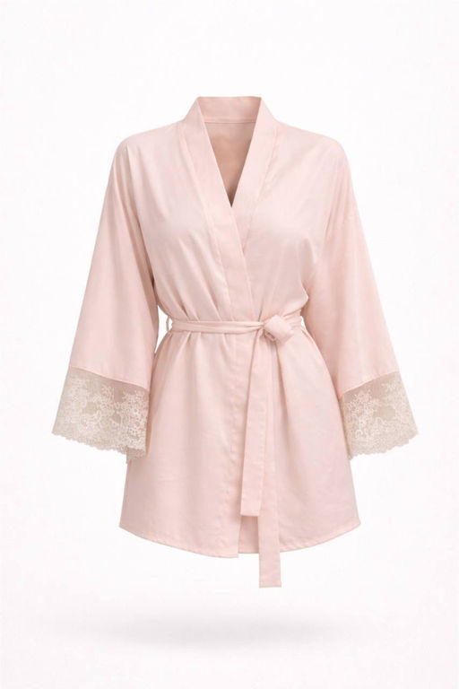 D0129 ПЕРСИКОВЫЙ ХАЛАТ