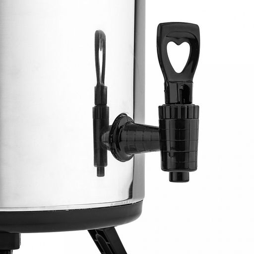 Термос из нержавеющей стали 7,5л, д22,5см h39-44см, кран, крышка и ручка пластмассовые, складные пластмассовые ножки, в подарочной коробке (Китай) - Домашняя мода фото 4