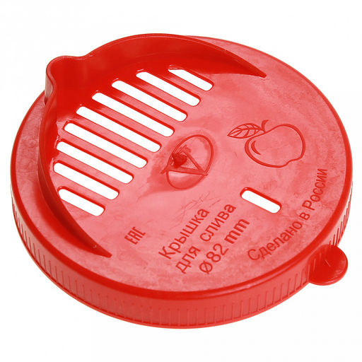 Крышка полиэтиленовая для слива СКО д82мм - классическая, хозяйственная, цветная (Россия) - Домашняя мода фото 3