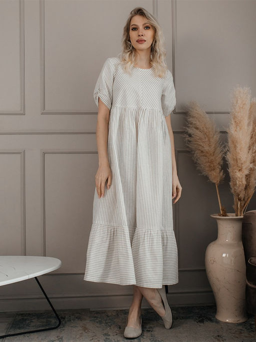 платье лен 50%, хлопок 50%