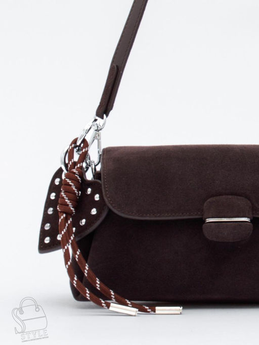 Сумка женская кожаная 6660VG coffee Vitelli Grassi