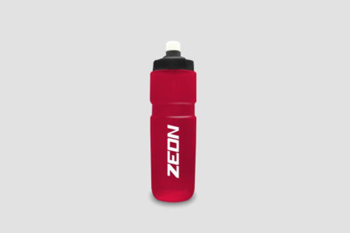 Бутылка для воды велосипедная ZEON WB226 гоночная, клапан кэмэлбак, пищевой hi-quality PP, 750ML цвет red/уп100