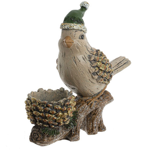 Фигурка декоративная "Птичка", L16 W6,5 H15 см, 2в.