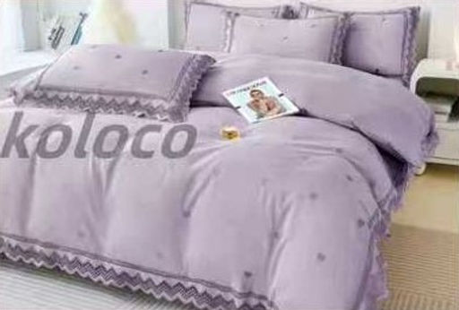 Одеяло с простыней и наволочками Koloco 164-205 ФИОЛЕТОВЫЙ